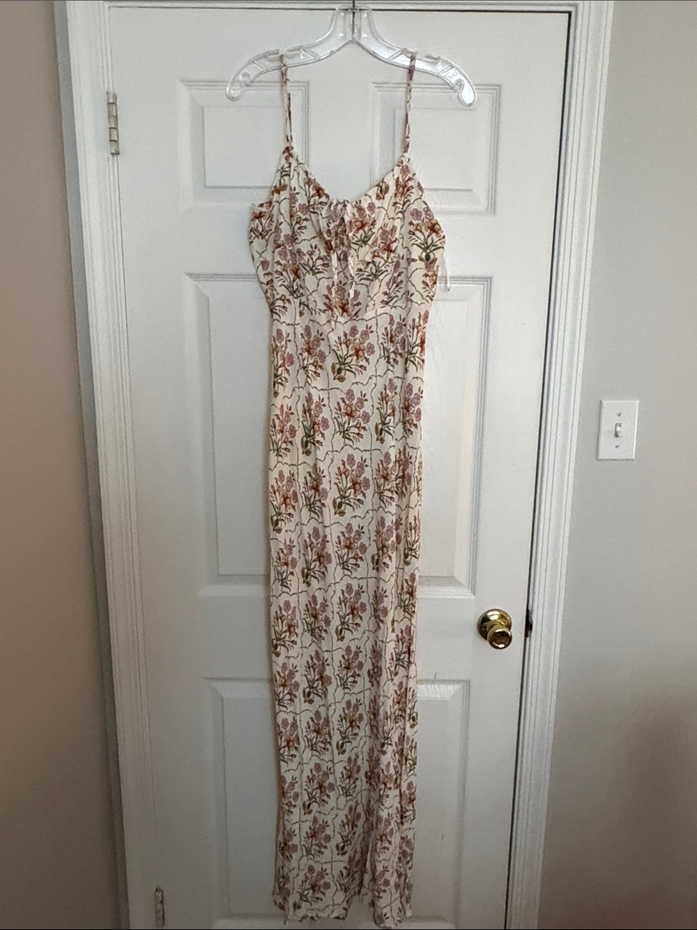 NWT Favorite Daughter Cream Floral Slip Dress